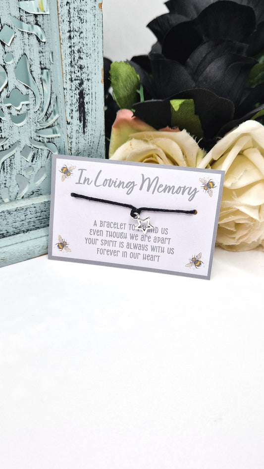 Bee In Loving Memory Bracelets