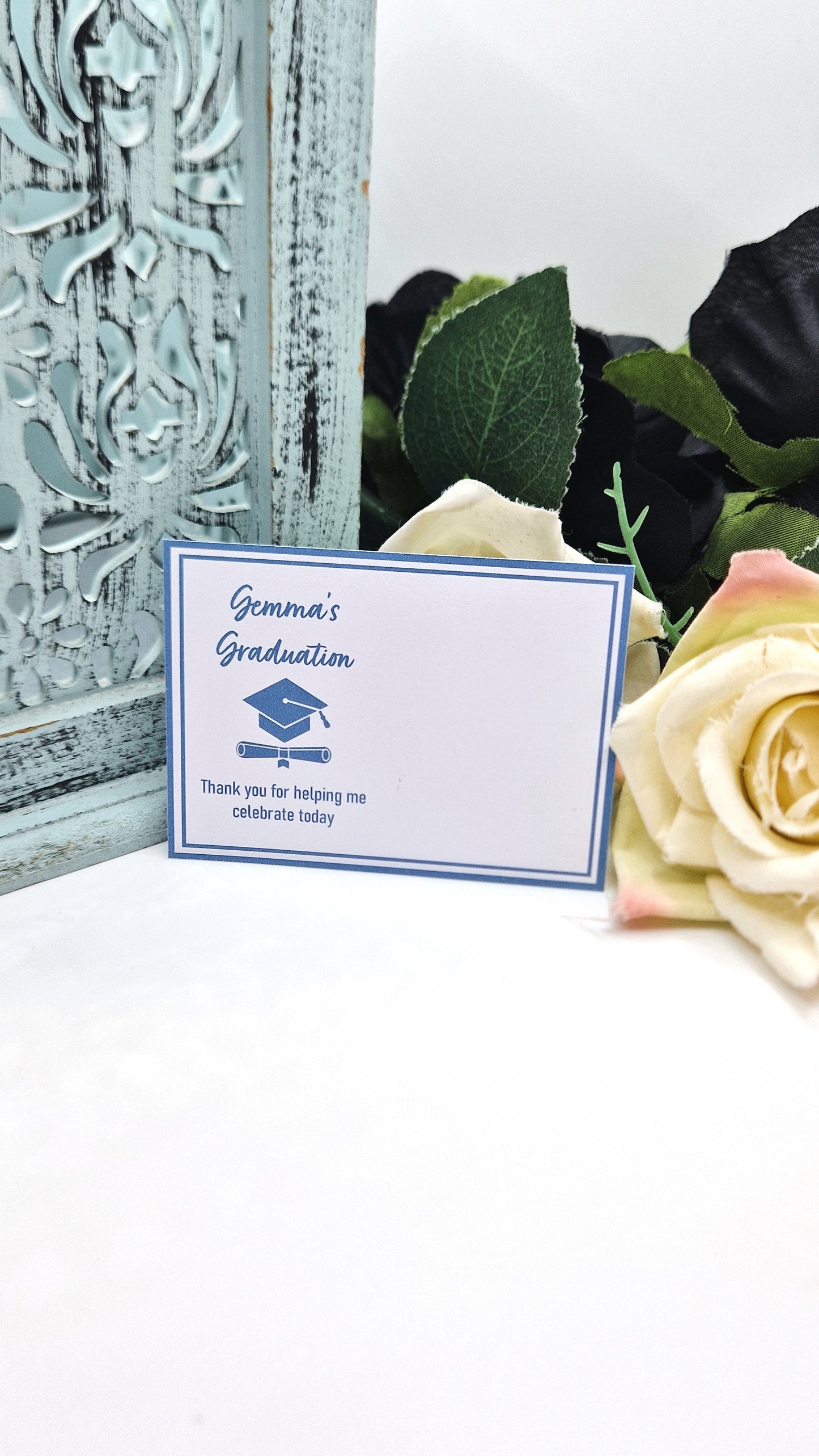 Blue Graduation Chocolate Favours