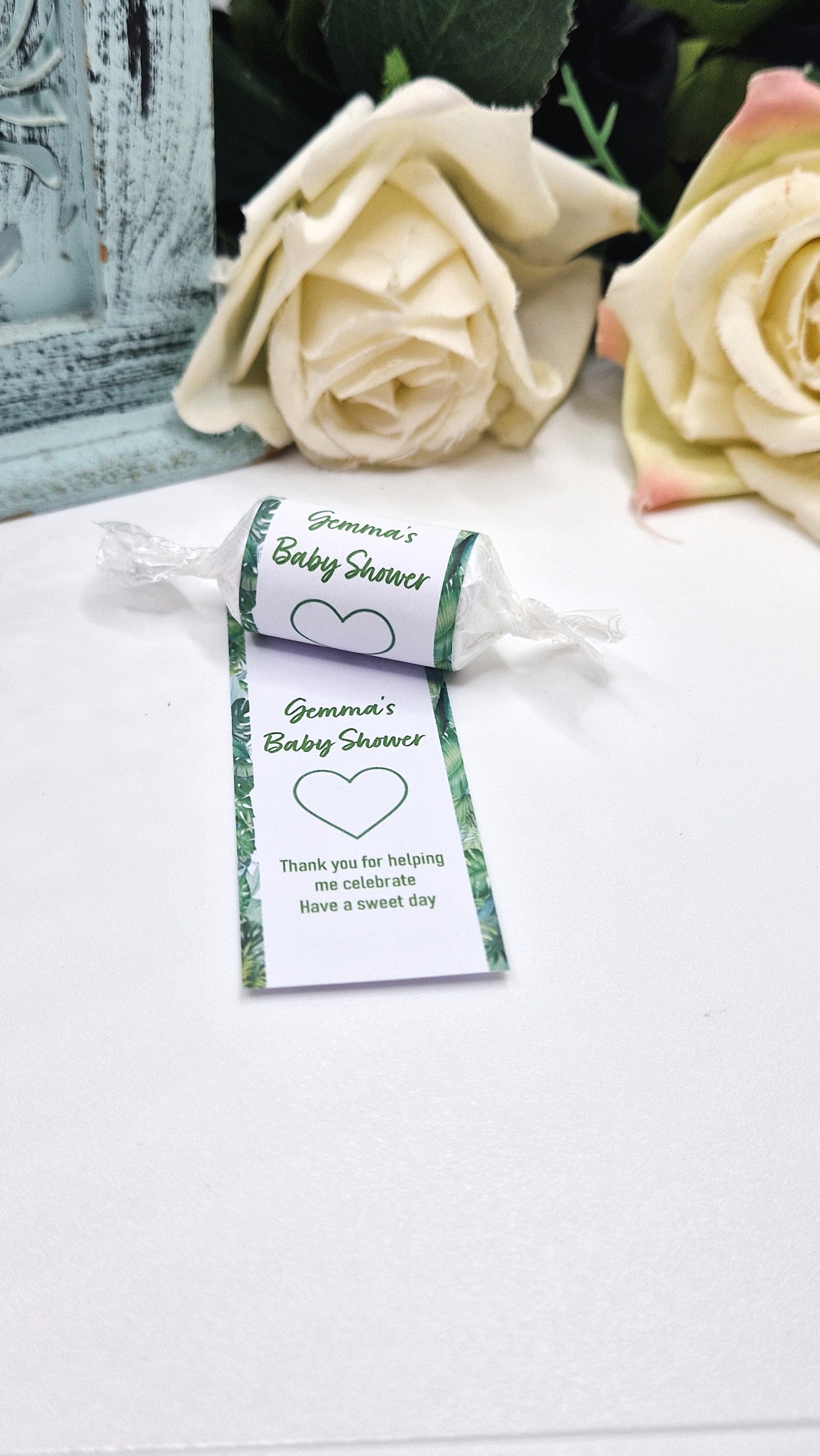 Jungle Baby Shower Love Hearts