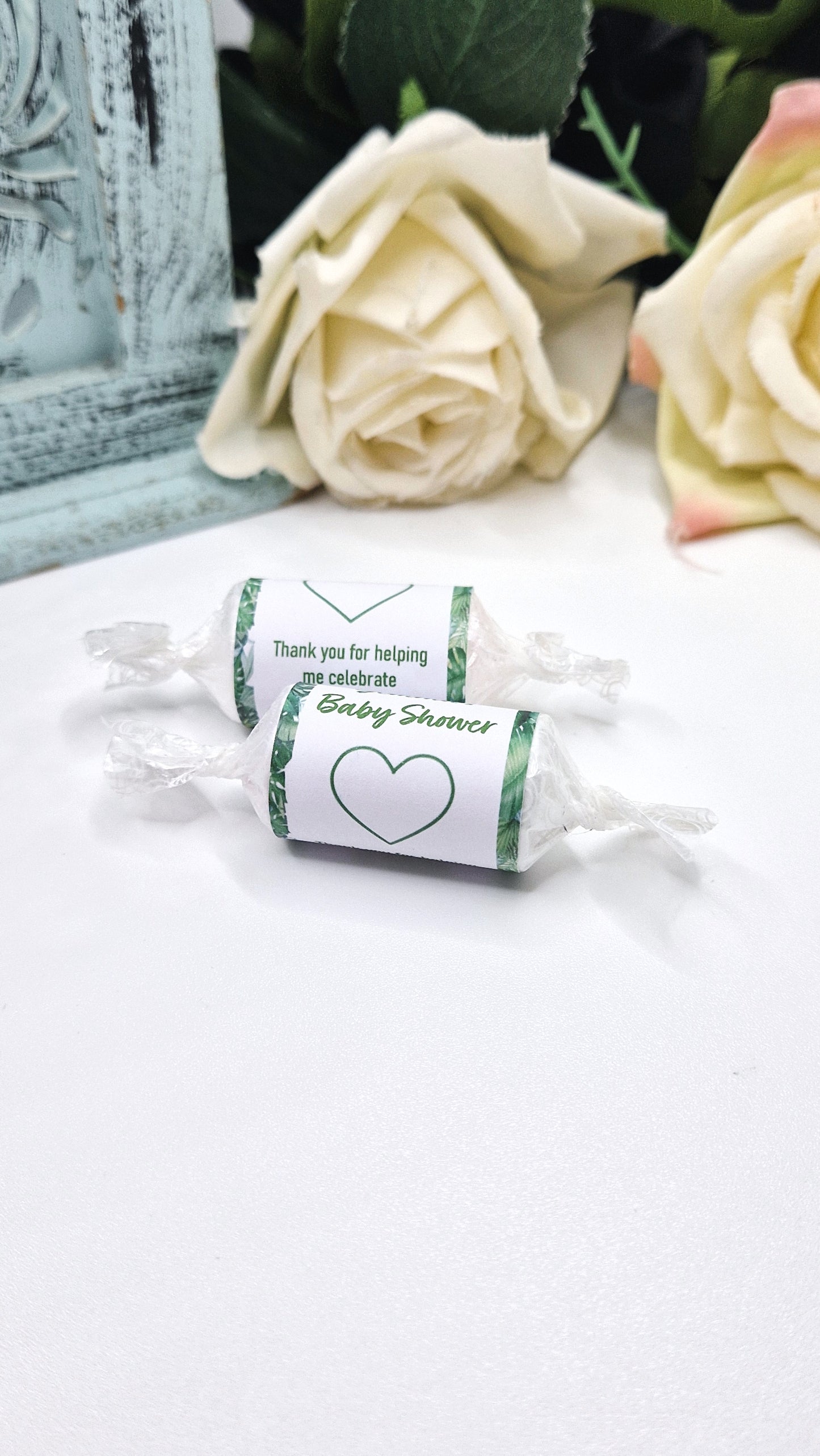 Jungle Baby Shower Love Hearts