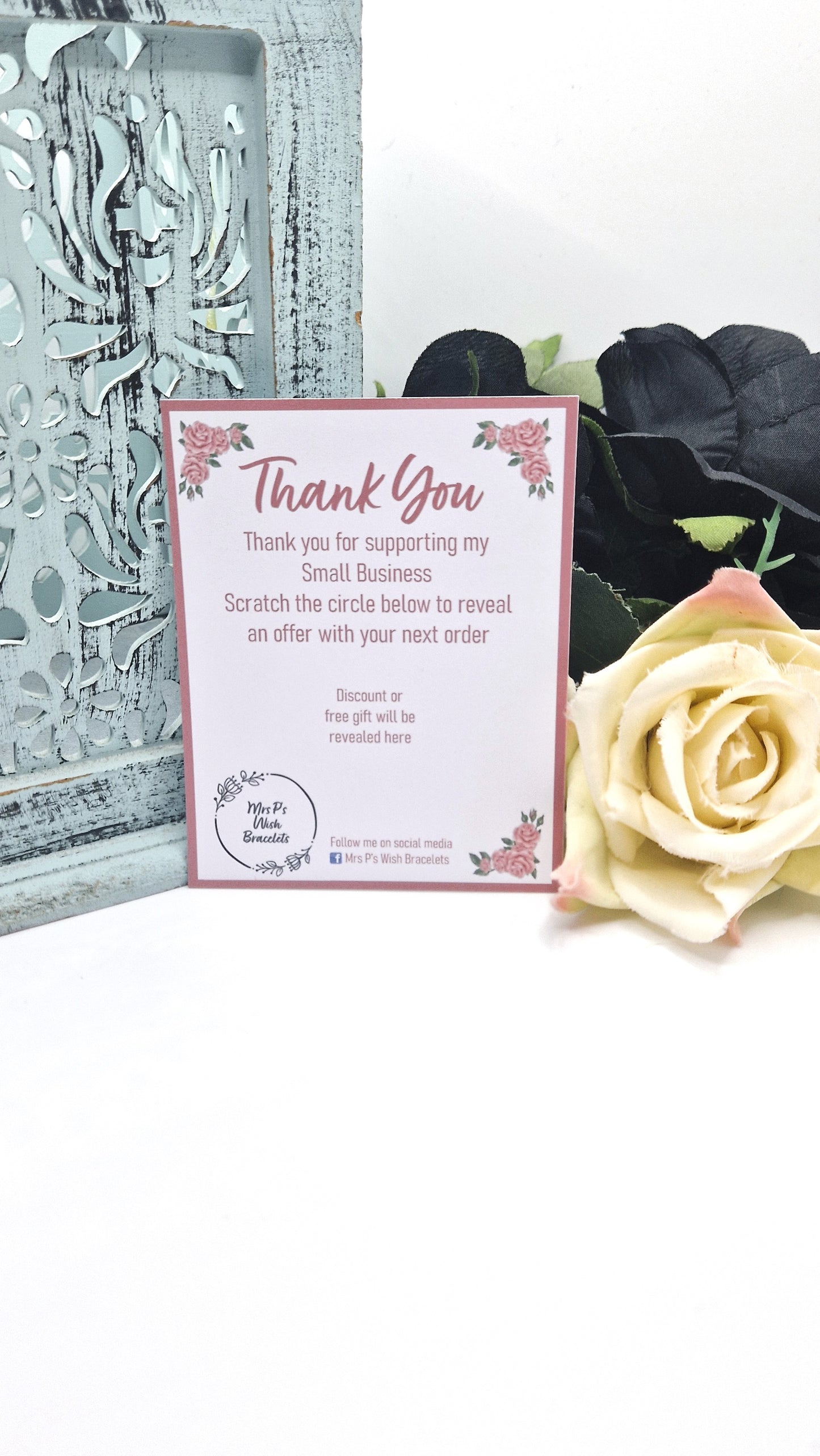 Rose Logo Scratch Cards