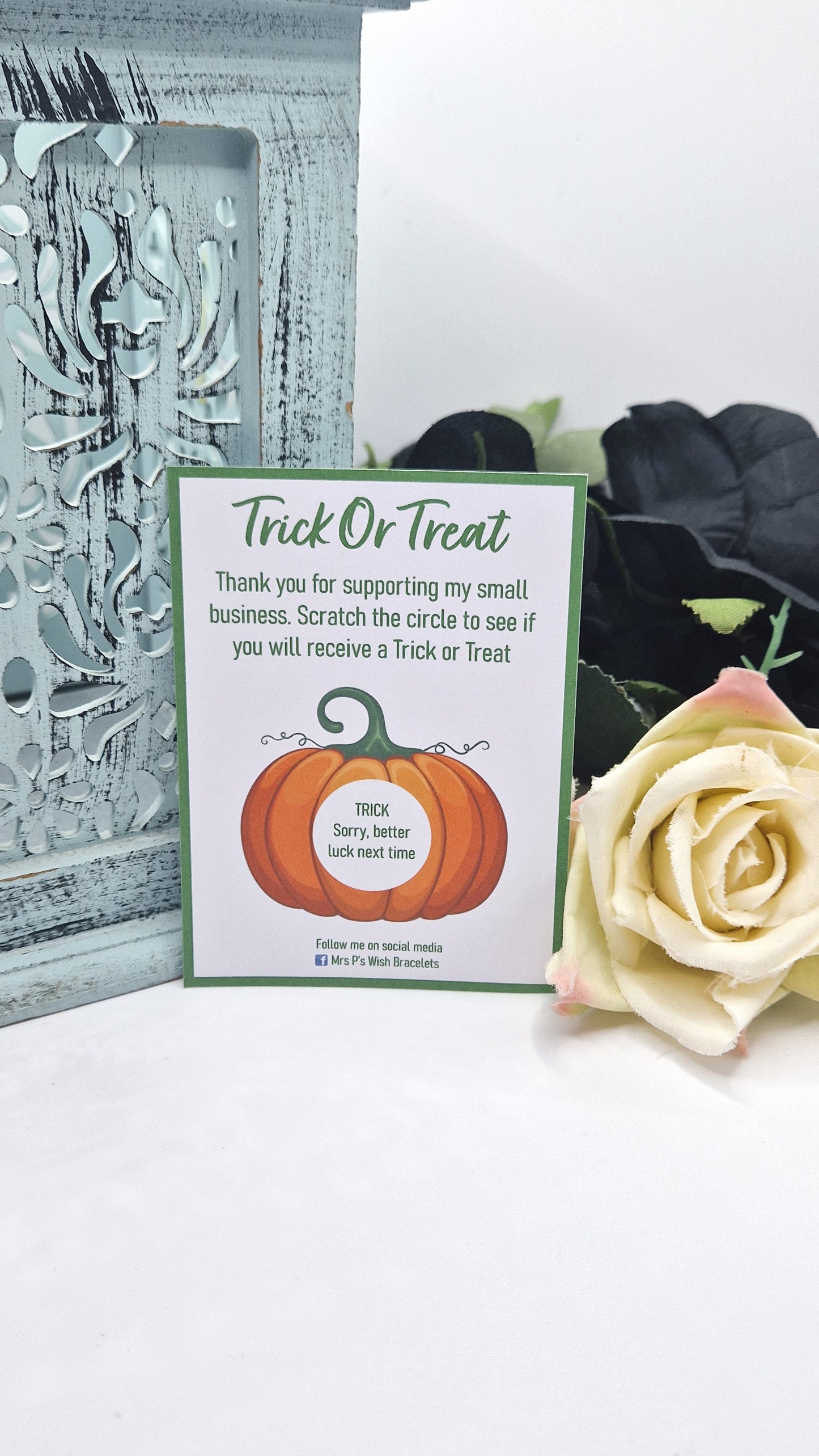 Pumpkin Halloween Scratch Cards