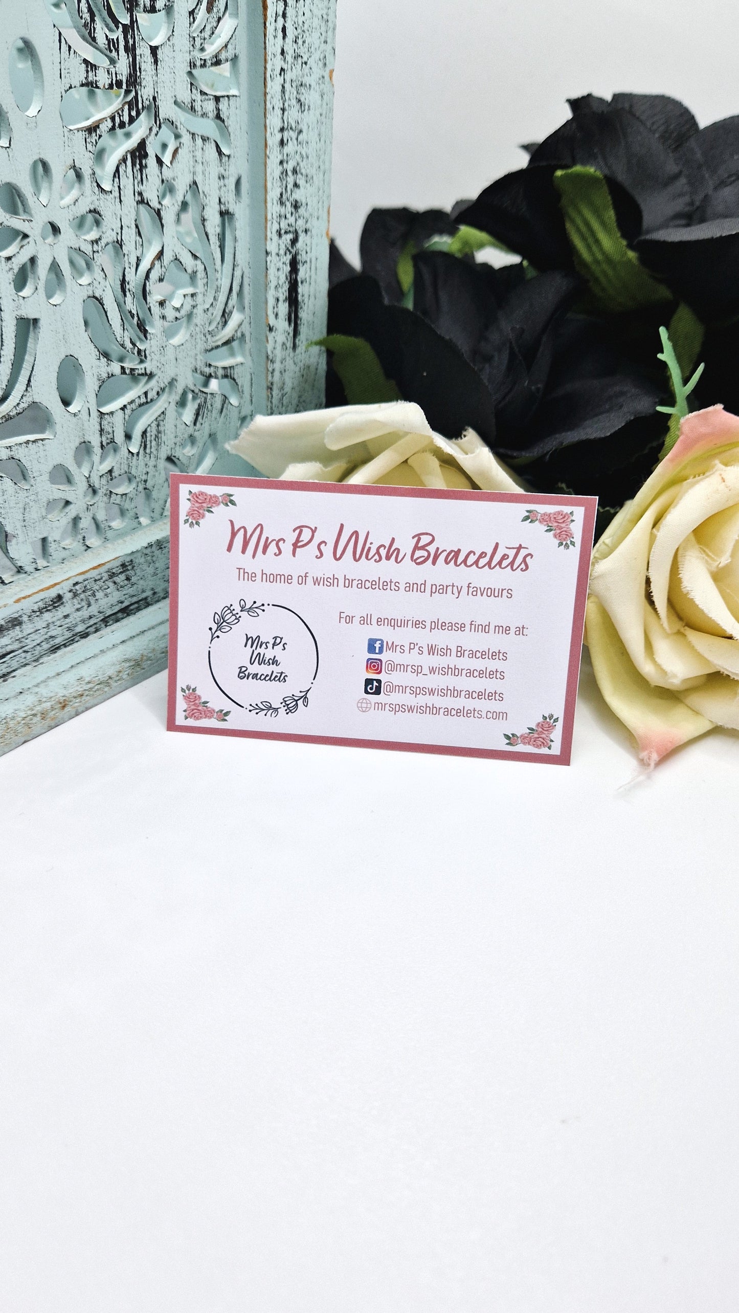 Logo Rose Business Cards