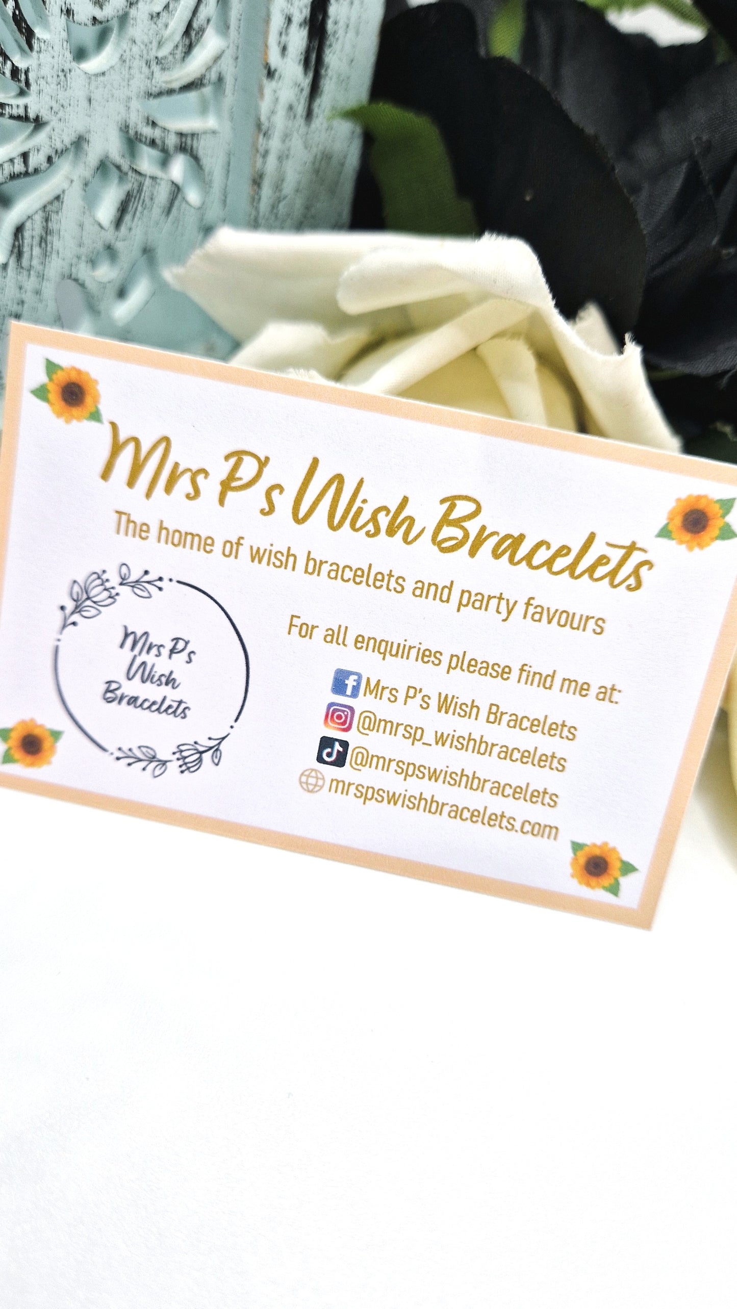 Logo Sunflower Business Cards