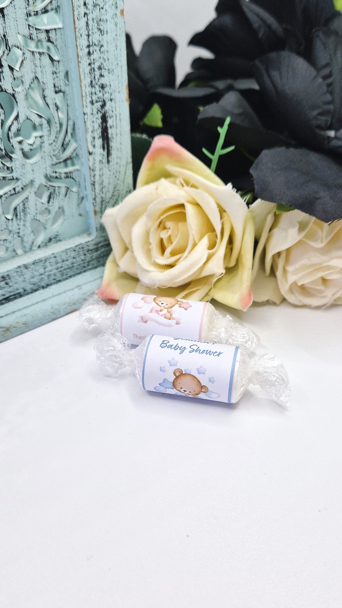 Bear Baby Shower Love Hearts