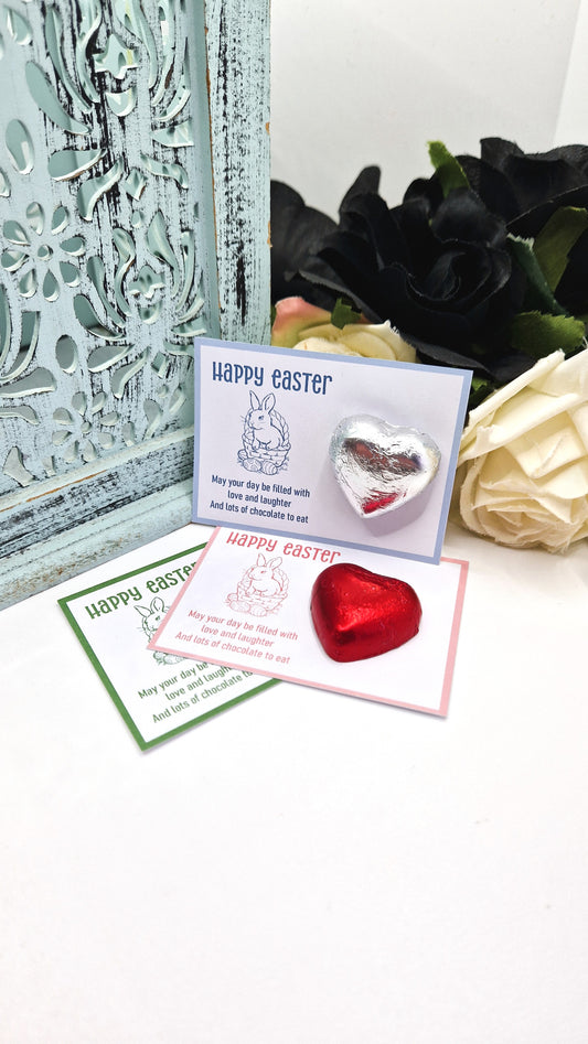 Sentiment Heart Easter Chocolate Favours