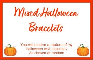 Mixed Halloween Wish Bracelets