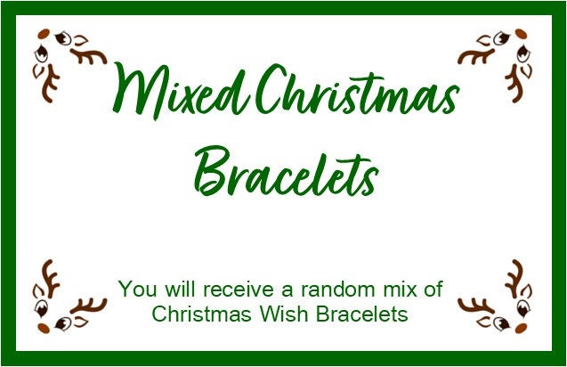 Mixed Christmas Wish Bracelets